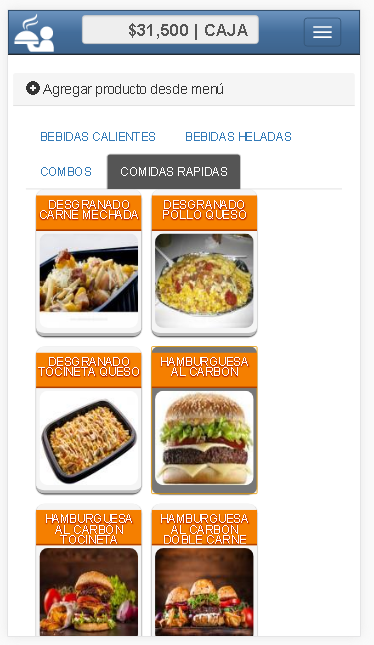 Recepción de Orden